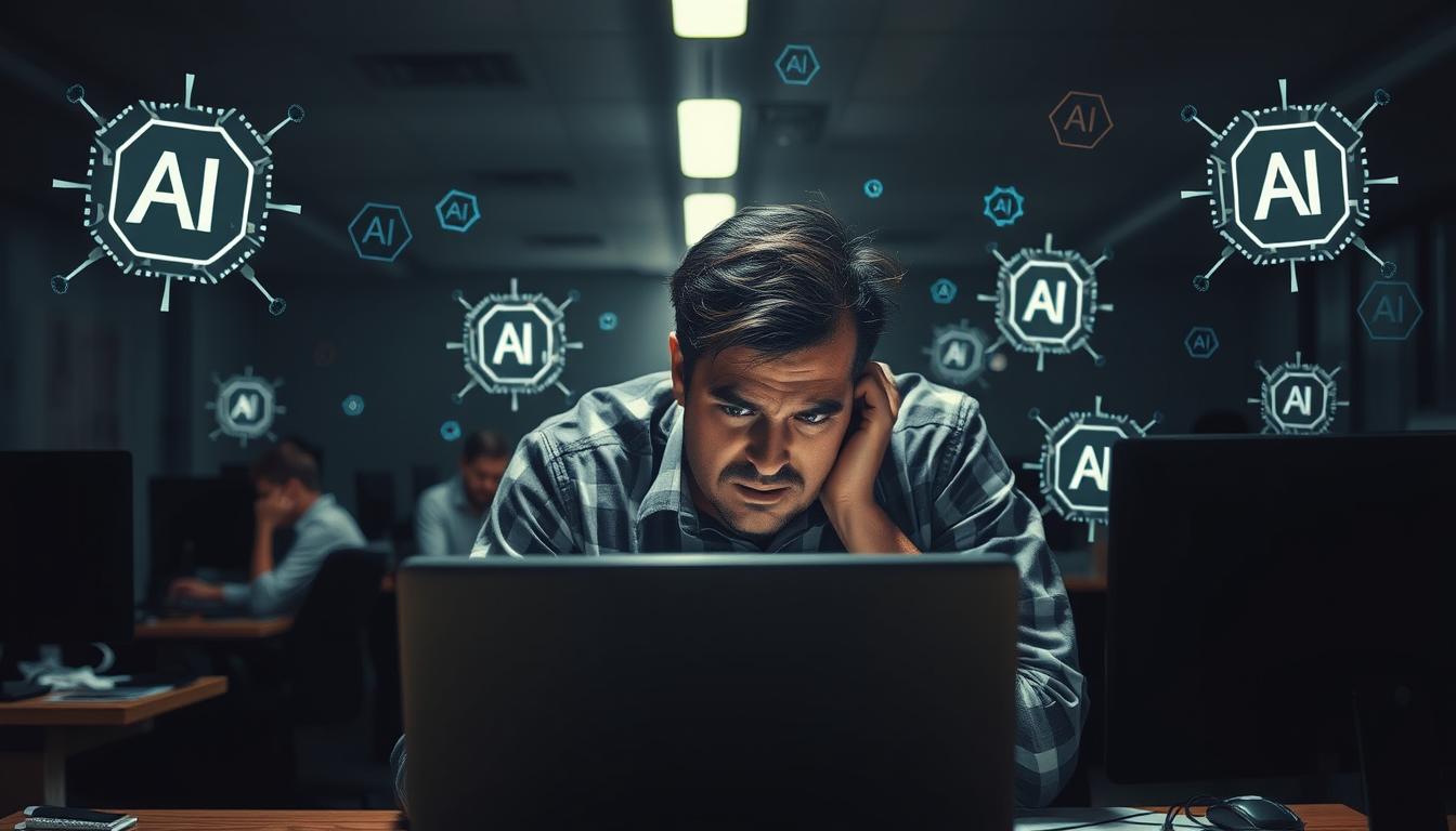 Burn-out door AI-overbelasting op werk