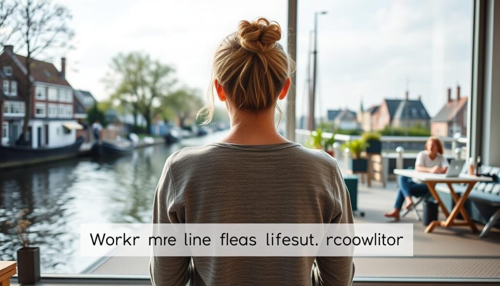 Persoon die balans heeft gevonden na burn-out herstel Persoon die balans heeft gevonden na burn-out herstel